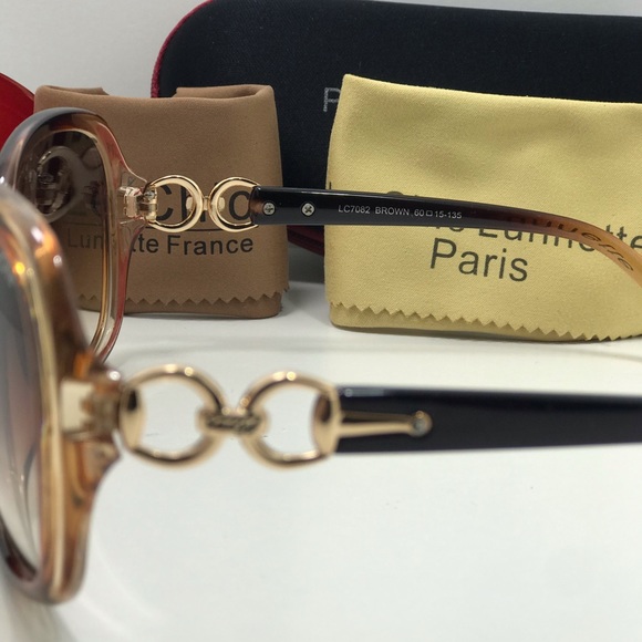 2 for 1 Summer Sale Le Chic Sunglass Black & Brown - Picture 9 of 12